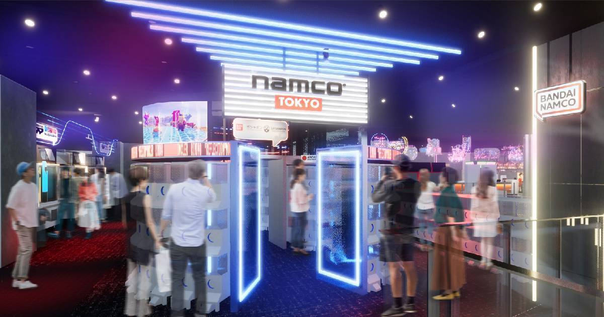Namco Tokyo is also there!