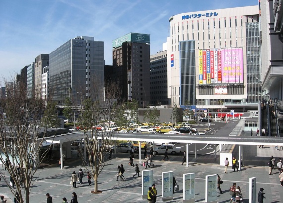 Hakata bus terminal