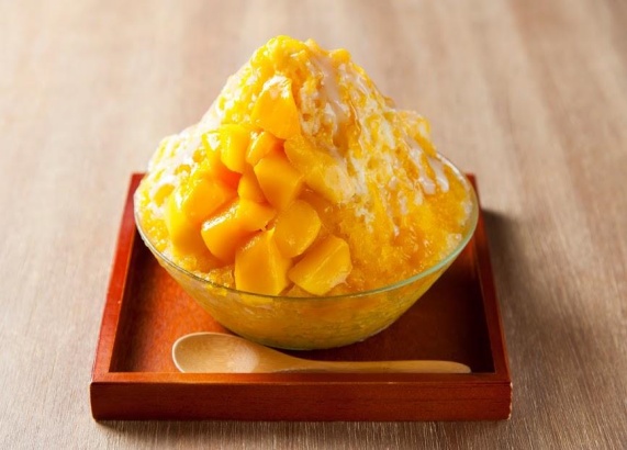 Mango ice