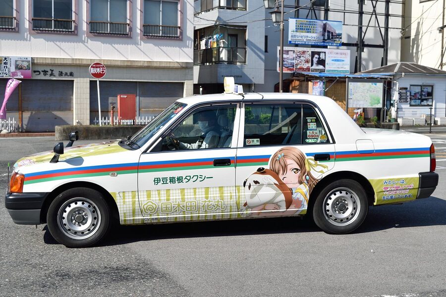 Taxi in Japan!