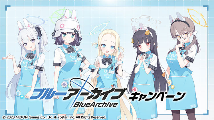 The Girls of 'New Game!!' Get New Jobs in Lawson Collab