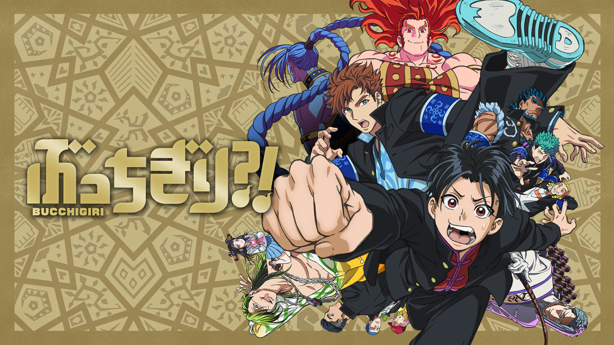 Bucchigiri Anime Character - HD Desktop Wallpaper