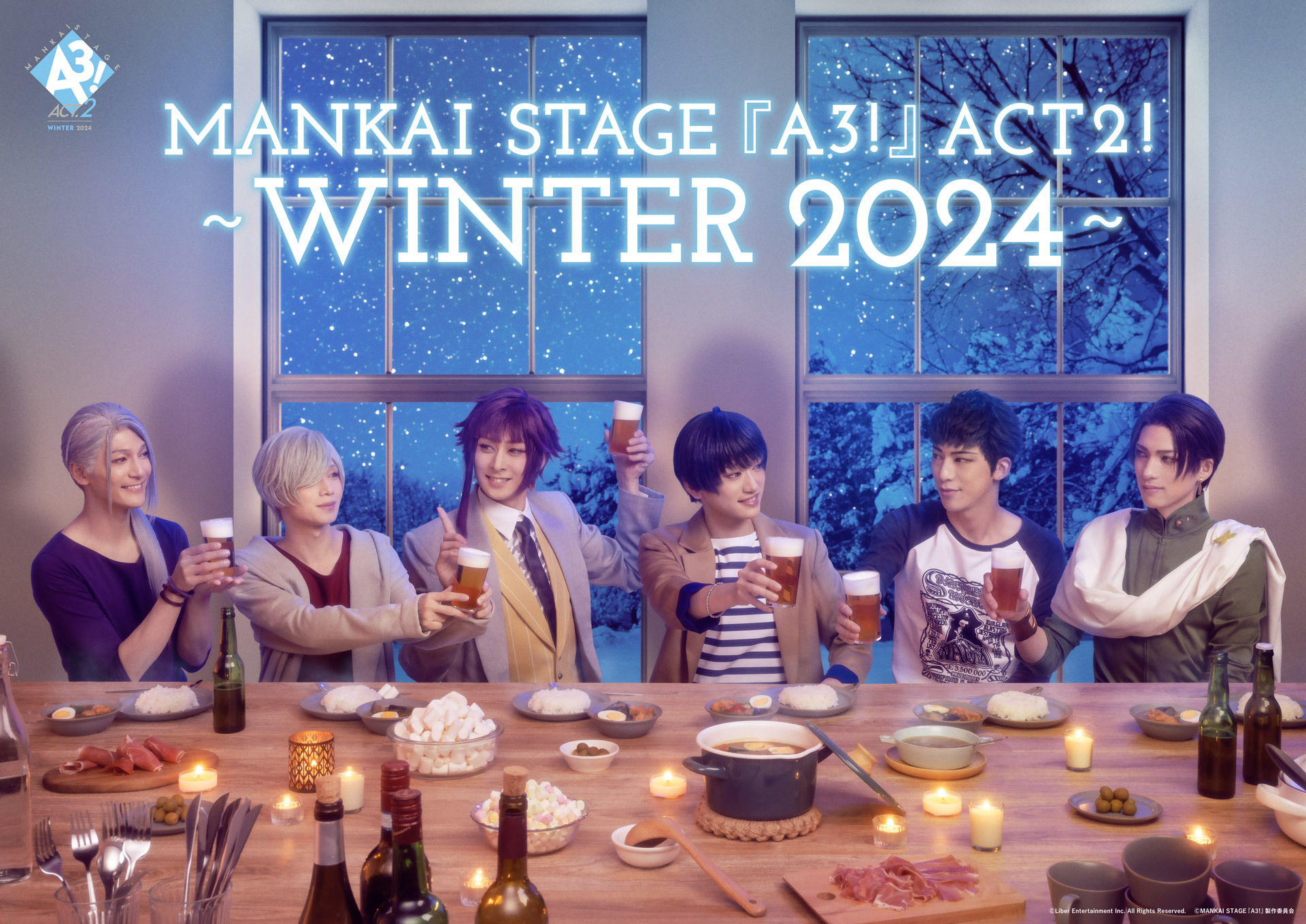 MANKAI STAGE『A3!』ACT2! ～WINTER 2024～ – Anime Maps